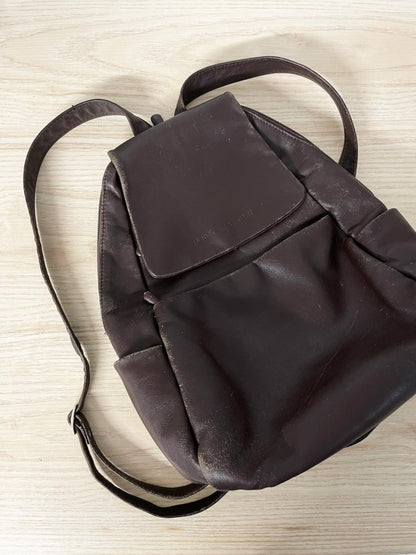 vintage 00s derek alexander leather backpack - good market thrift store