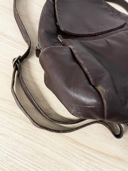 vintage 00s derek alexander leather backpack - good market thrift store