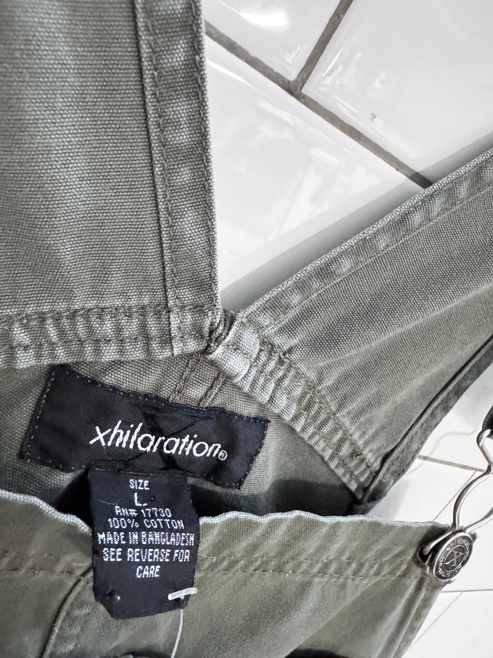 y2k xhileration baggy denim short overalls