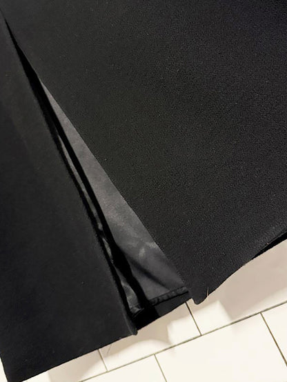 vintage lida baday sleeveless wool belted midi dress