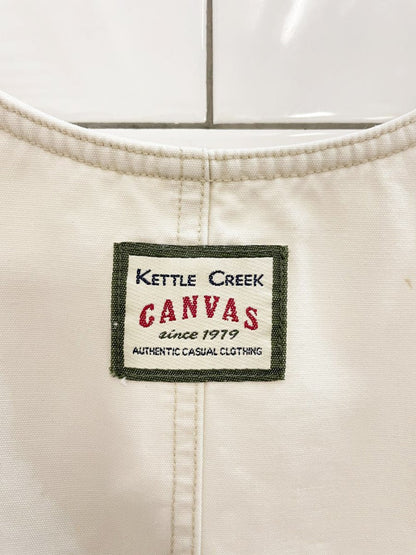 vintage 00s kettle creek canvas jumper mini dress - good market thrift store