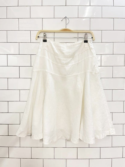 vintage 00s zara low - rise knee - length tulip skirt - good market thrift store