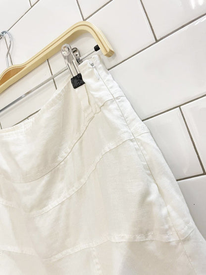 vintage 00s zara low - rise knee - length tulip skirt - good market thrift store