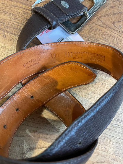 vintage cuoieria fiorentina italy leather belt