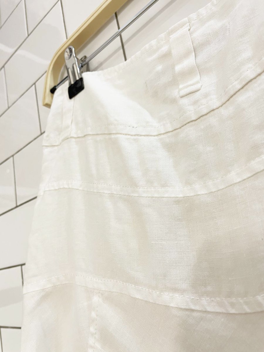 vintage 00s zara low - rise knee - length tulip skirt - good market thrift store