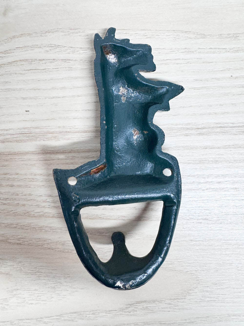 vintage cast iron scottie dog wall hook