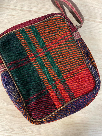 boho woven tapestry crossbody bag