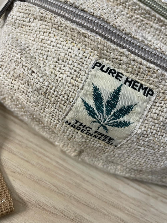 pure hemp belt bag