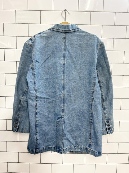 vintage 80s mister leonard denim jacket - good market thrift store