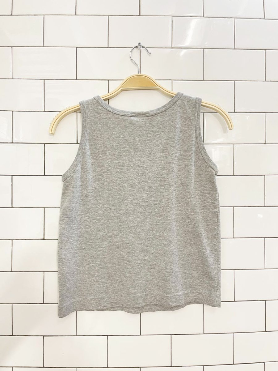 vintage 90s aloré new york baby rib tank | made in USA - good market thrift store