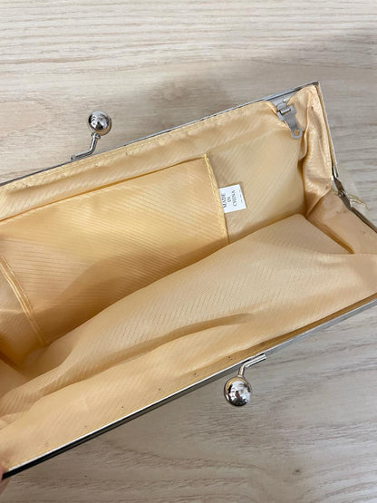 beaded butterfly clutch