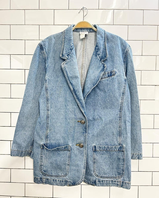 vintage 80s mister leonard denim jacket - good market thrift store