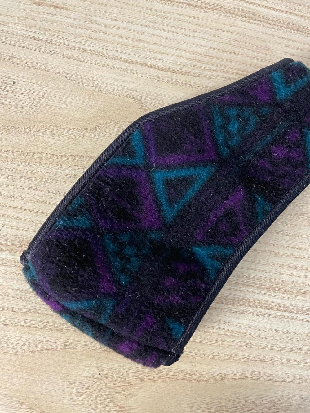 vintage 90s fleece headband