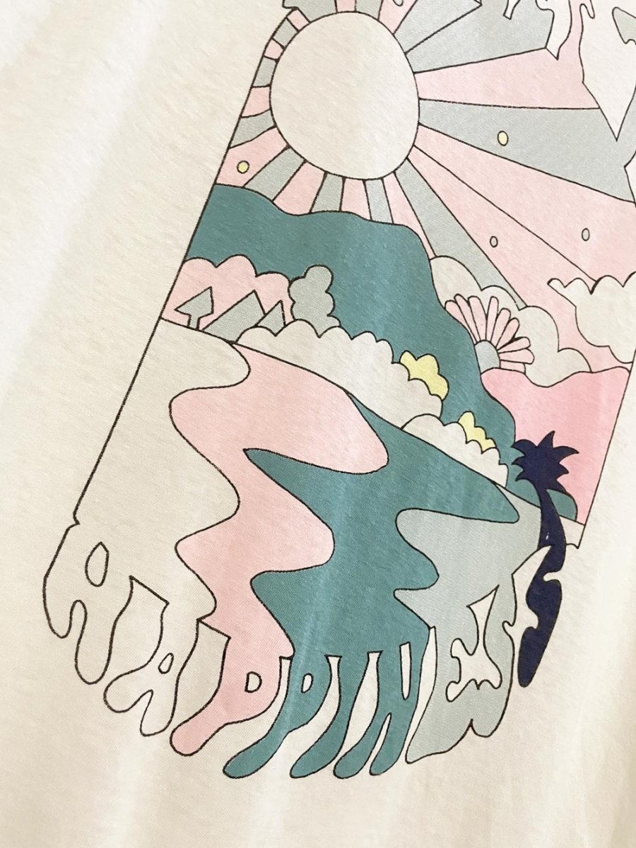 denim forum the nico graphic tee | made in USA - good market thrift store