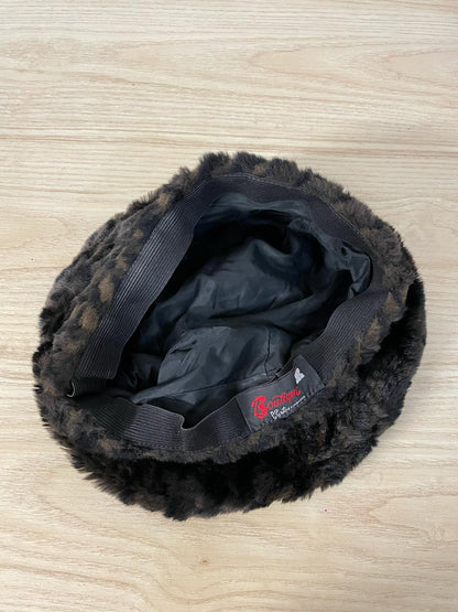 vintage 00s kates faux fur beret