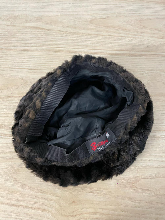 vintage 00s kates faux fur beret