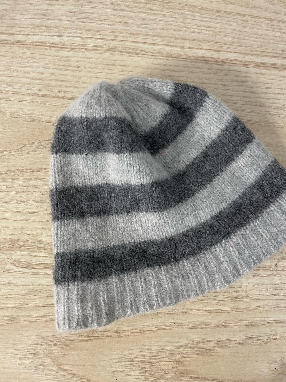 vintage 90s smart set angora wool toque