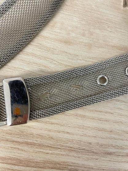 vintage 00s chainmail mesh G belt