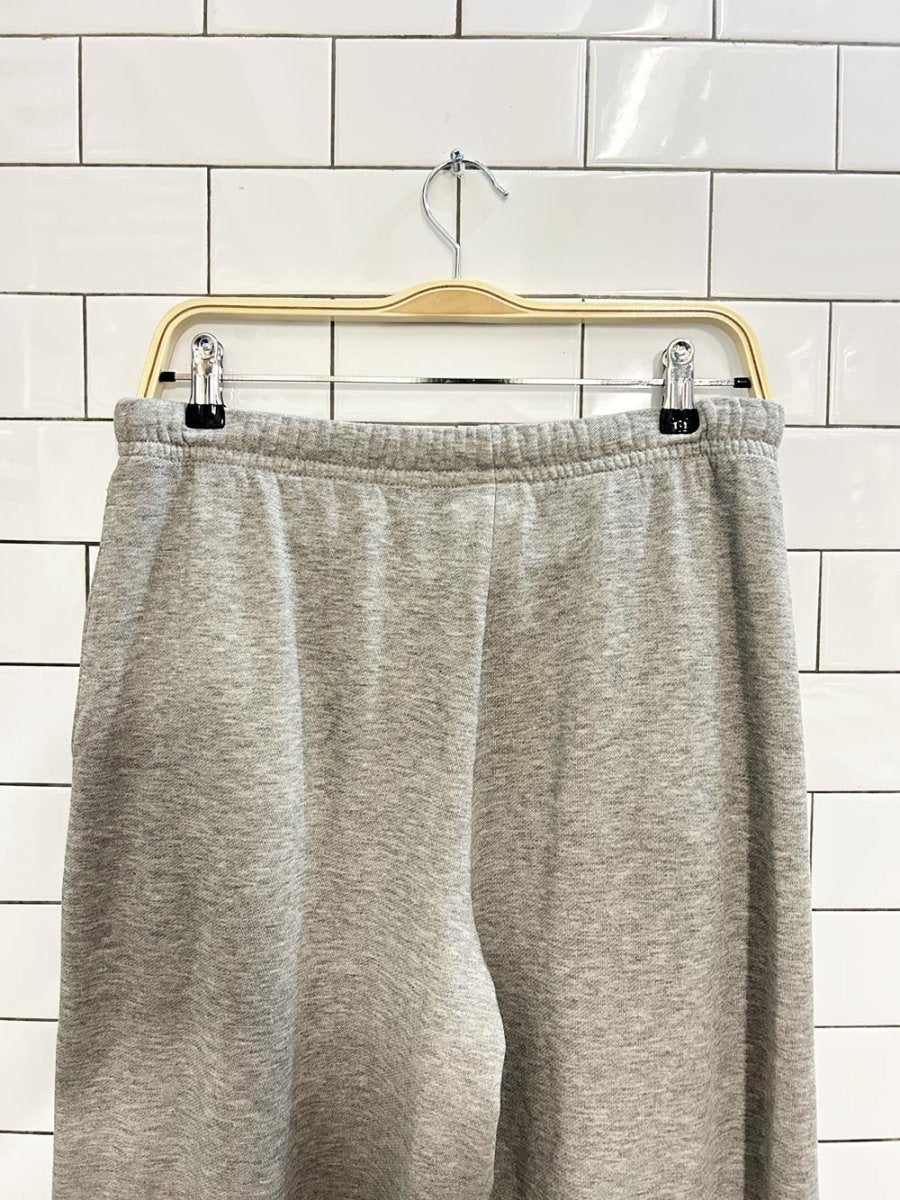 vintage 00s nike minimal check drawstring sweatpants - good market thrift store