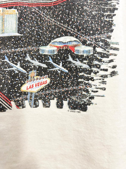 vintage 00s las vegas graphic tee - good market thrift store