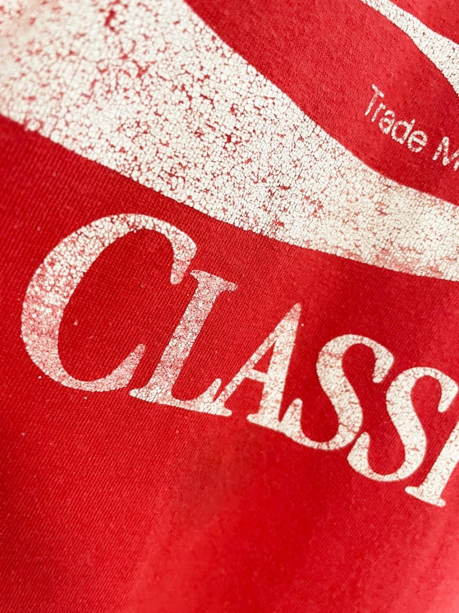 vintage 80s coca - cola graphic tee - good market thrift store