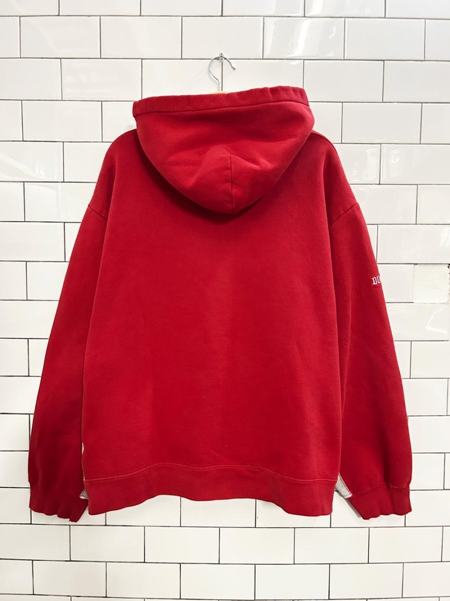 vintage 90s 'dude' campus crew board company hoodie - good market thrift store