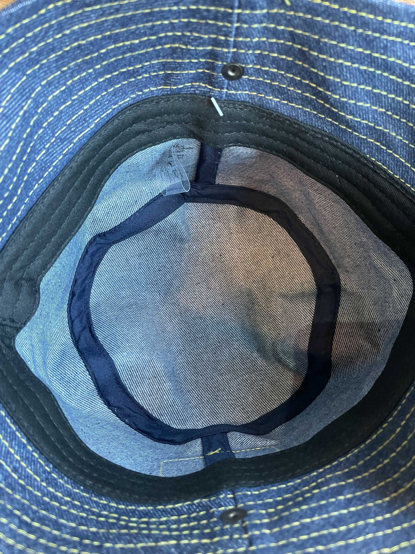 jean paul gaultier denim bucket hat