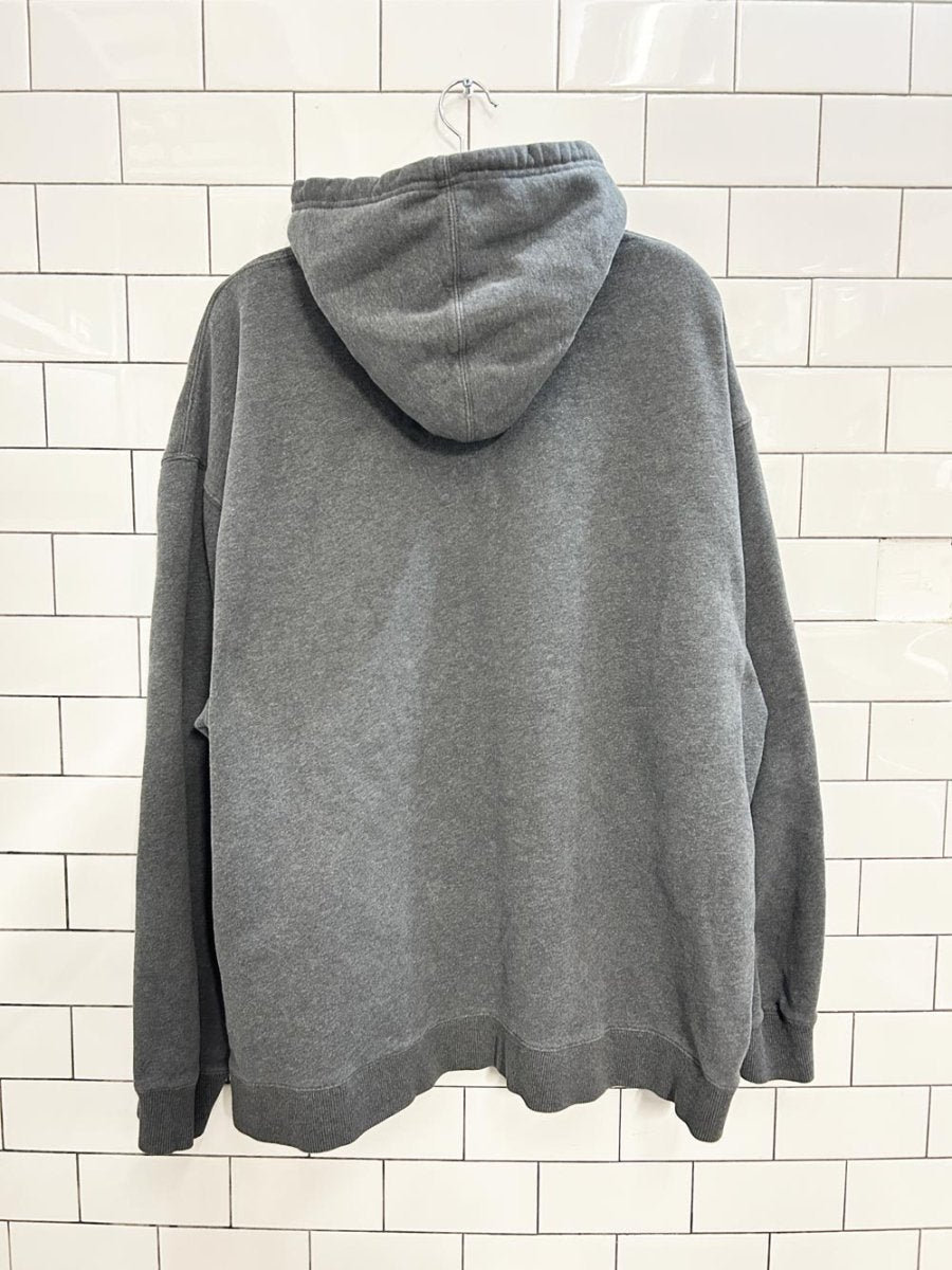 tommy hilfiger oversized 1/4 zip flag hoodie - good market thrift store