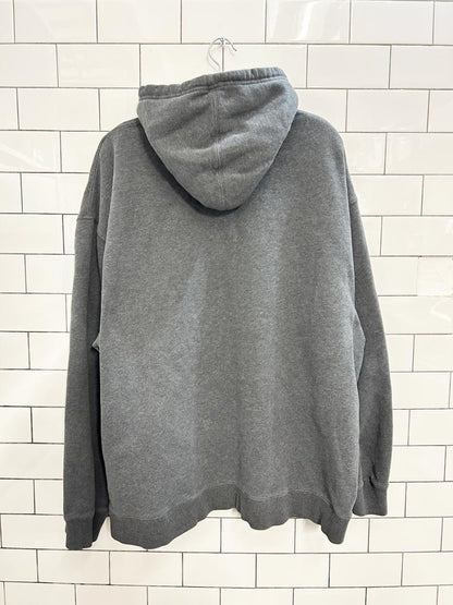 tommy hilfiger oversized 1/4 zip flag hoodie - good market thrift store