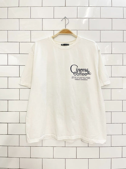 zara oversized cinema & coffee tee - good market thrift store