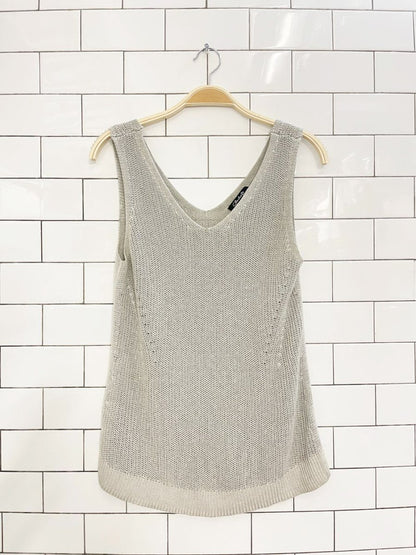 charlie b loose knit tank - good market thrift store
