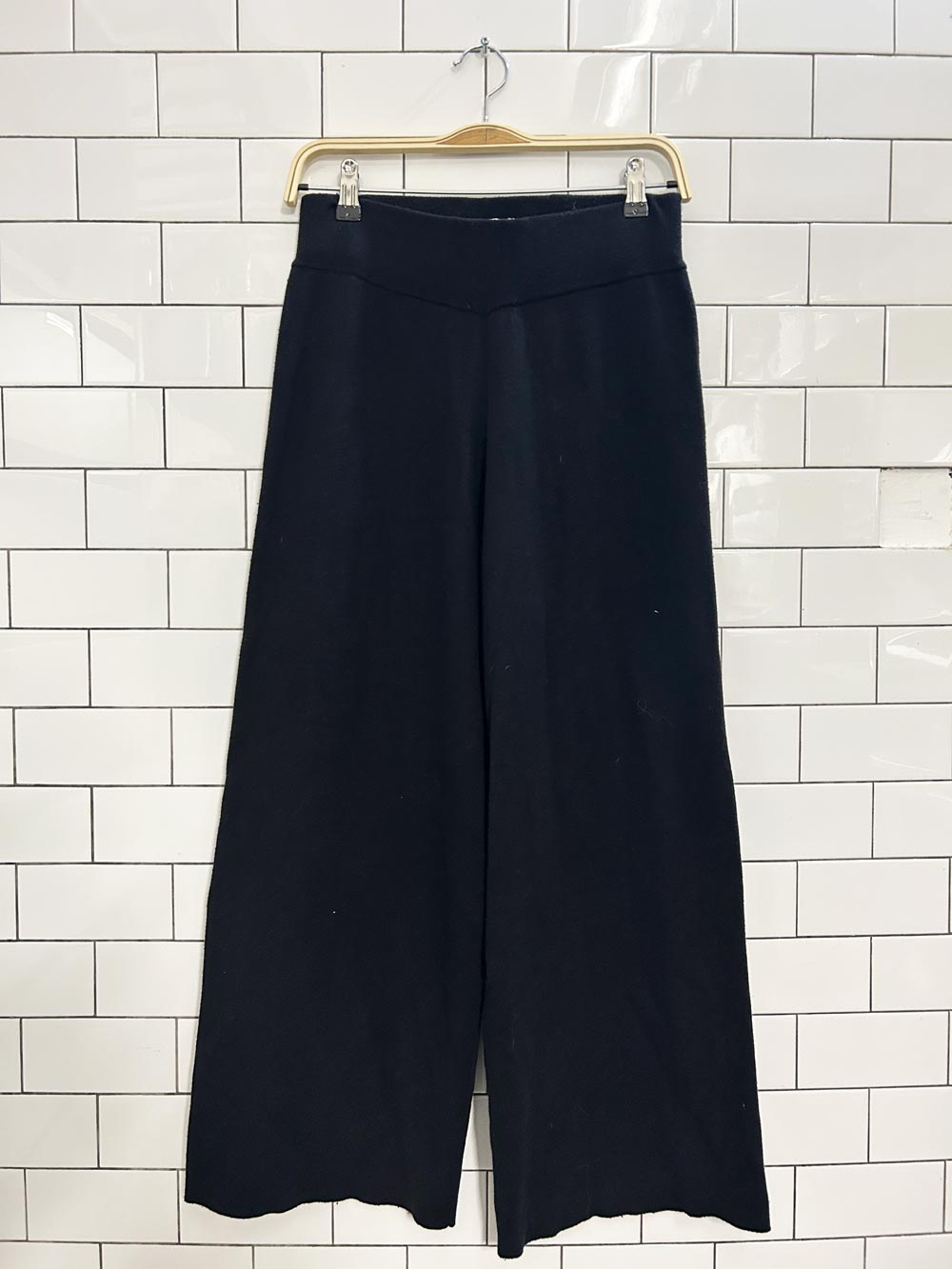 hudson north wide leg knit pant - good market thrift store