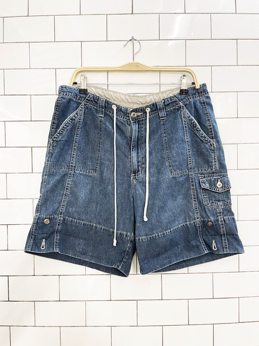 vintage 00s lee riders baggy denim shorts - good market thrift store