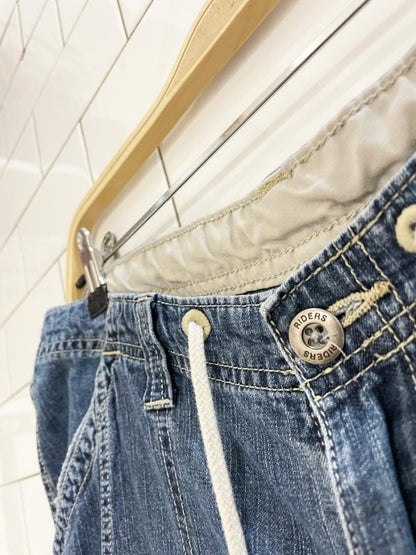 vintage 00s lee riders baggy denim shorts - good market thrift store