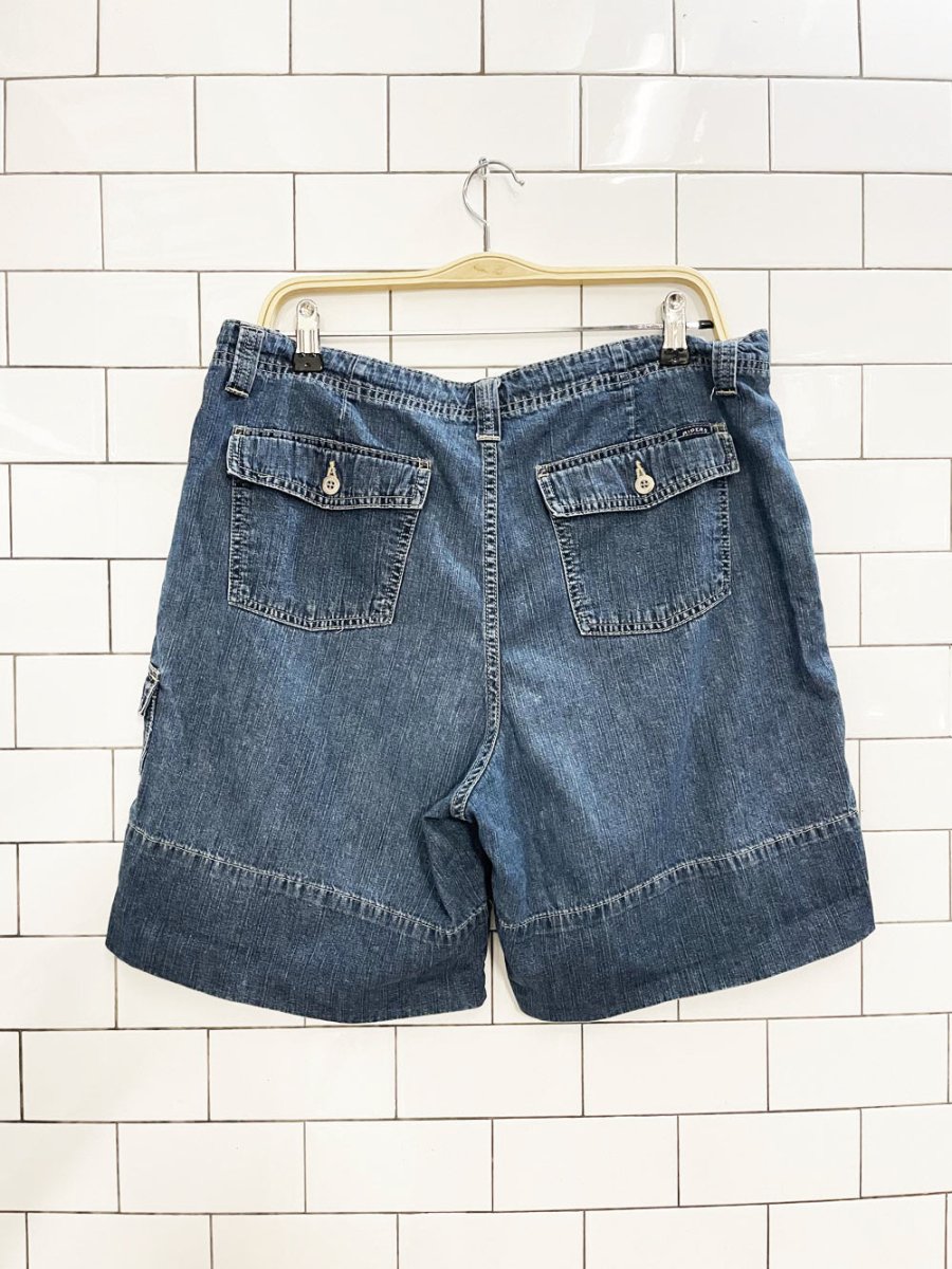 vintage 00s lee riders baggy denim shorts - good market thrift store