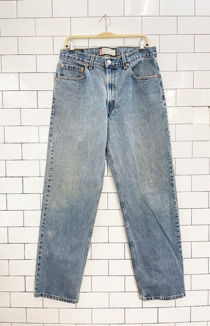 vintage 00s levi's relaxed baggy fit jeans - good market thrift store