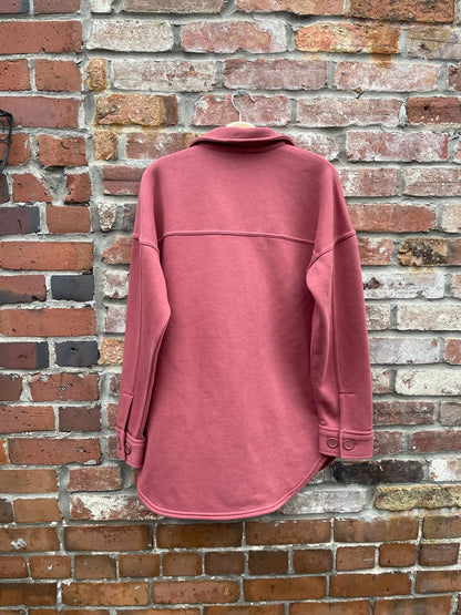 lazypants cozy fleece shirt jacket