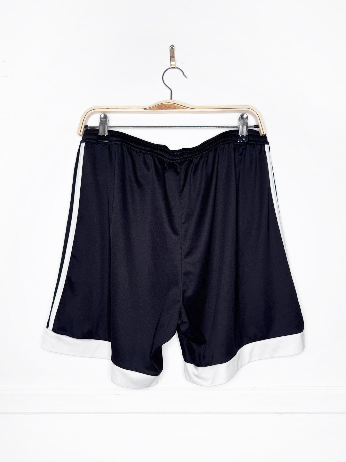 adidas three stripes sporty prep athletic shorts