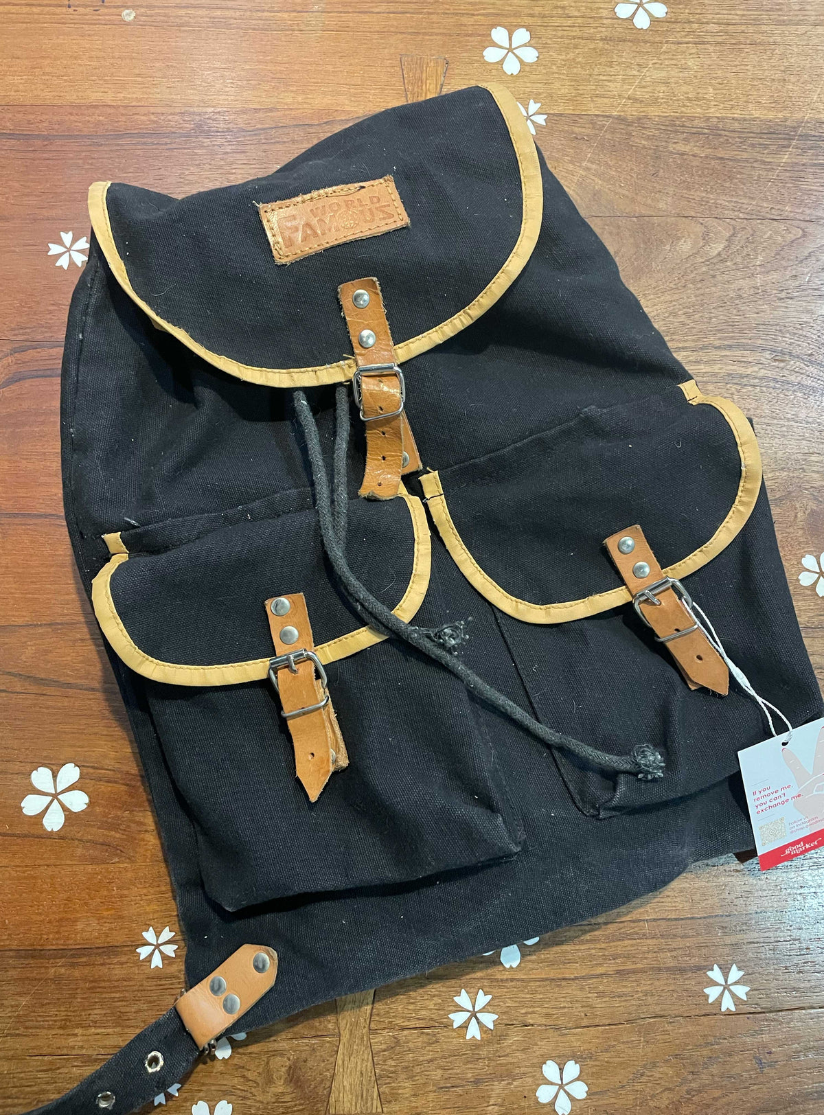 Famous Rucksack world famous vintage camper rucksack – good market thrift store