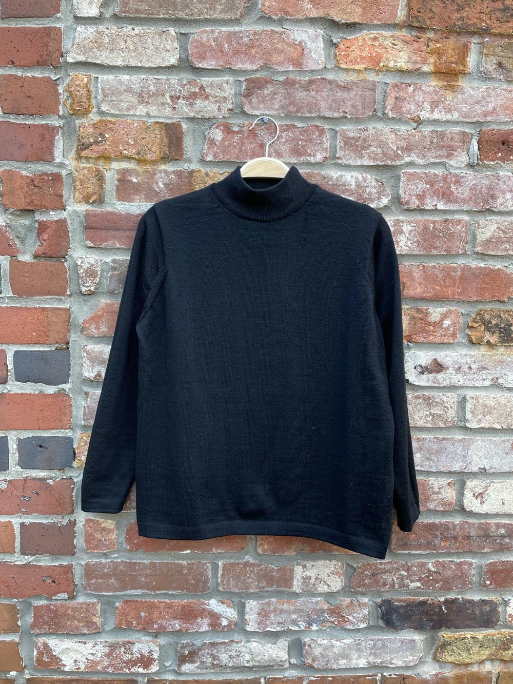 bitte kai rand merino wool mockneck sweater