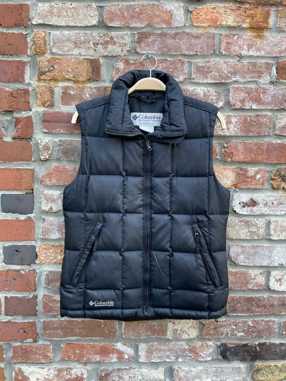 columbia down filled puffer vest