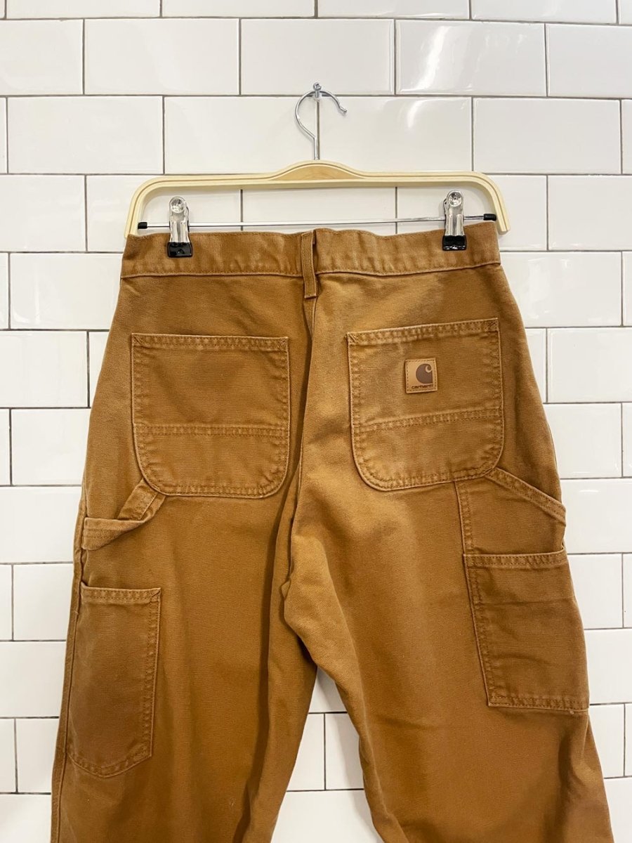carhartt twill carpenter work pants - good market thrift store