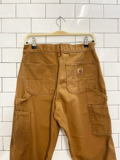 carhartt twill carpenter work pants - good market thrift store