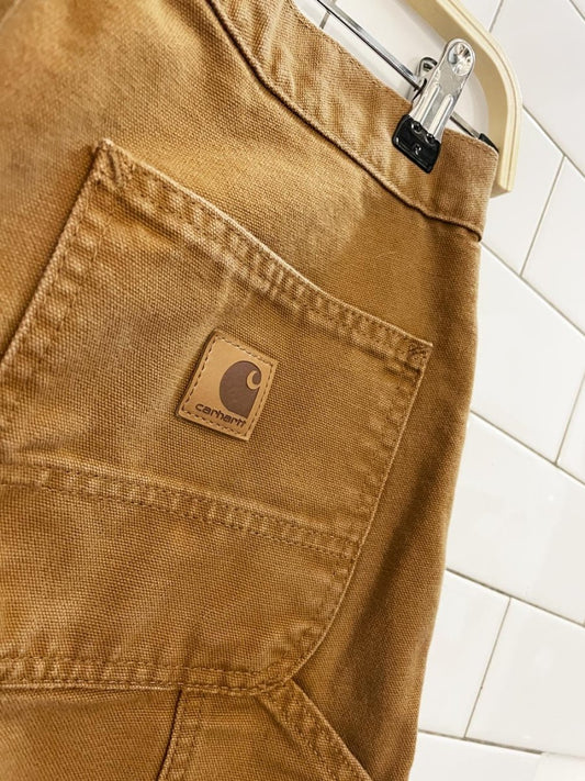 carhartt twill carpenter work pants - good market thrift store