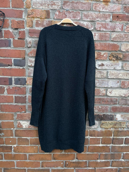 kerisma angora-blend rib knit sweater dress