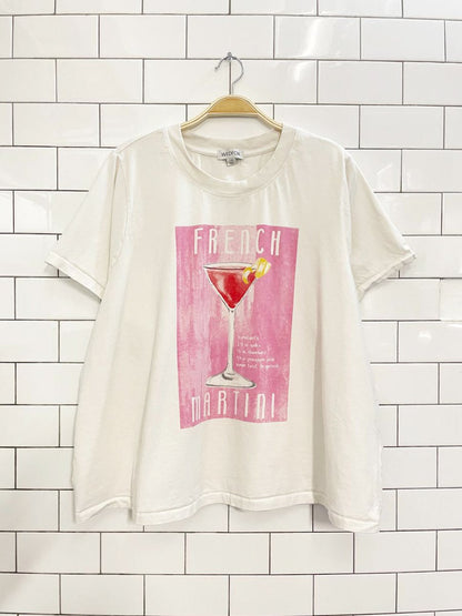 wildfox french martini ryan graphic tee - good market thrift store