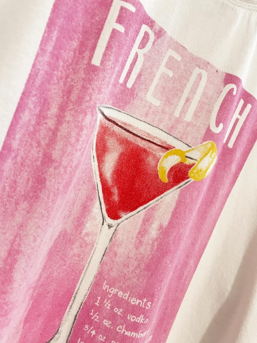 wildfox french martini ryan graphic tee - good market thrift store