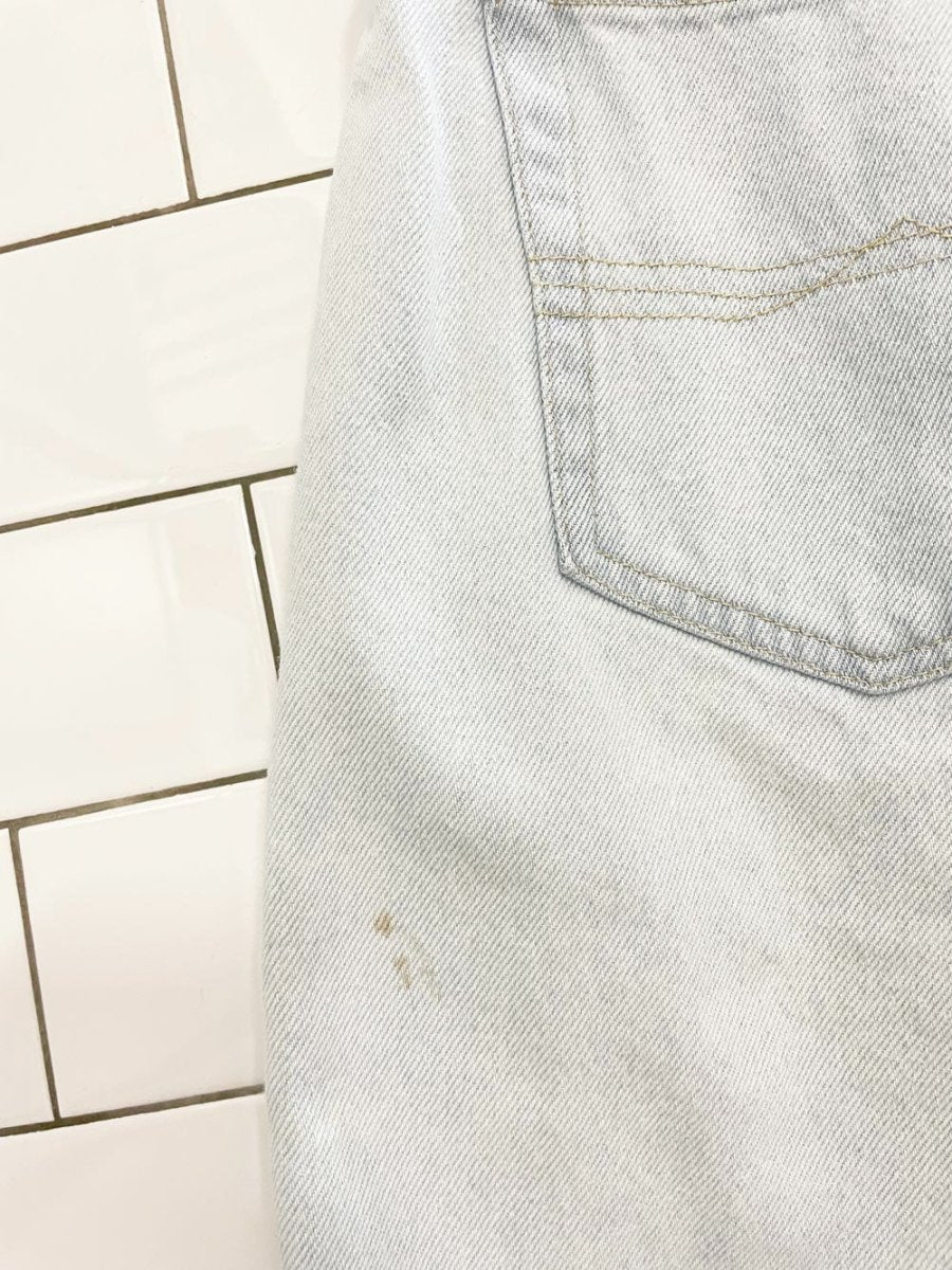 vintage 90s bugle boy long denim shorts - good market thrift store