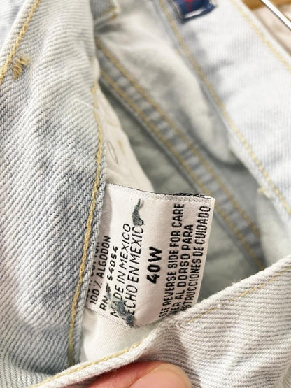 vintage 90s bugle boy long denim shorts - good market thrift store