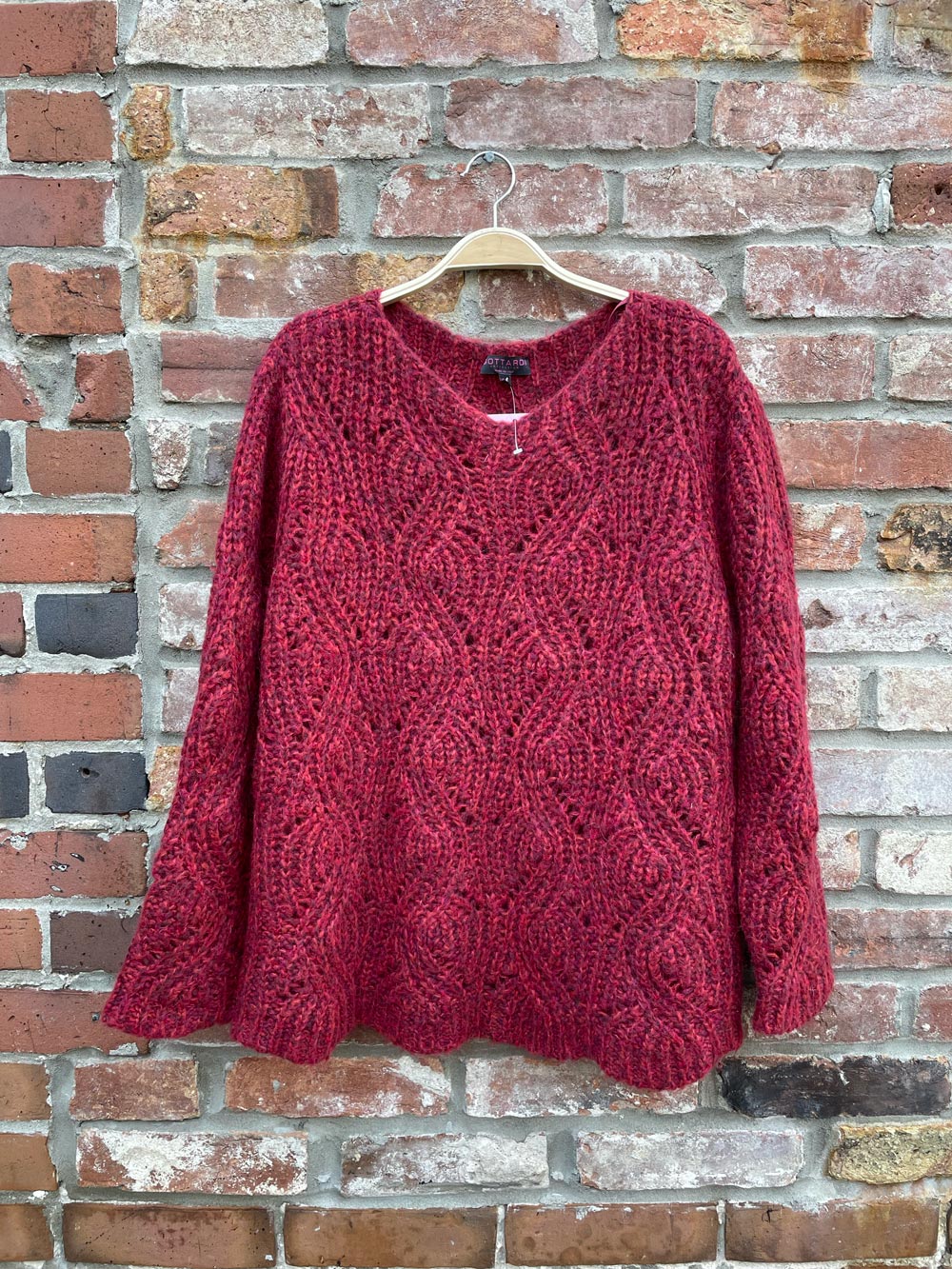 gottardi mohair-wool blend sweater
